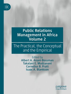 cover image of Public Relations Management in Africa, Volume 2